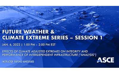 Future Weather & Climate Extreme Series: Effects of Climate on Infrastructure