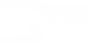 Financial Times logo in white.