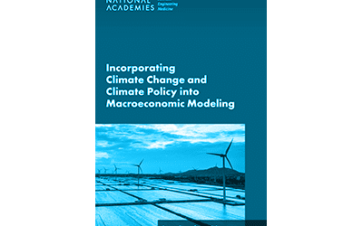 Incorporating Climate Change and Climate Policy into Macroeconomic Modeling