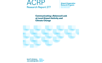 Airport Cooperate Research Program Report on Airport Activity and Climate Change