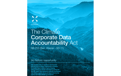 The Increasing Role of U.S. States in Mandating Corporate Climate Disclosures